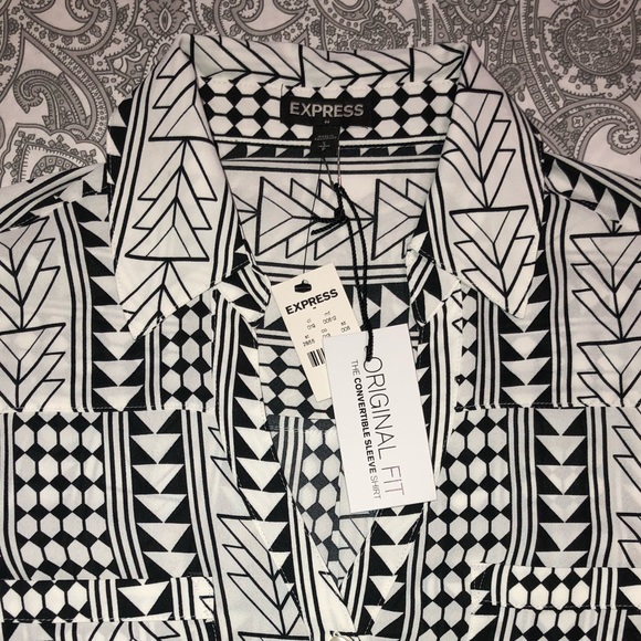 Express convertible sleeve shirt - Picture 4 of 7